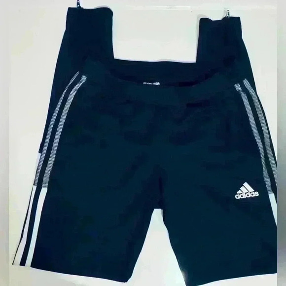 Adidas Tiro 21 Track Pants, Women’s Size XS, Black with 3 White Stripes - Picture 5 of 16